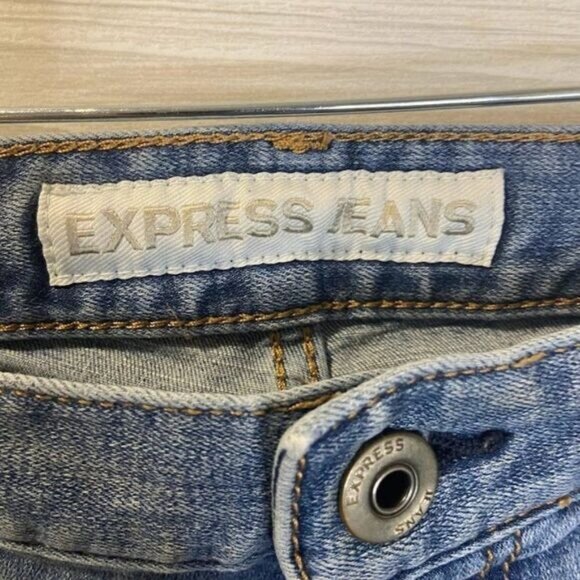 Express Jeans Men's Slim fit Slim Leg Denim Jeans Pants - Picture 5 of 7